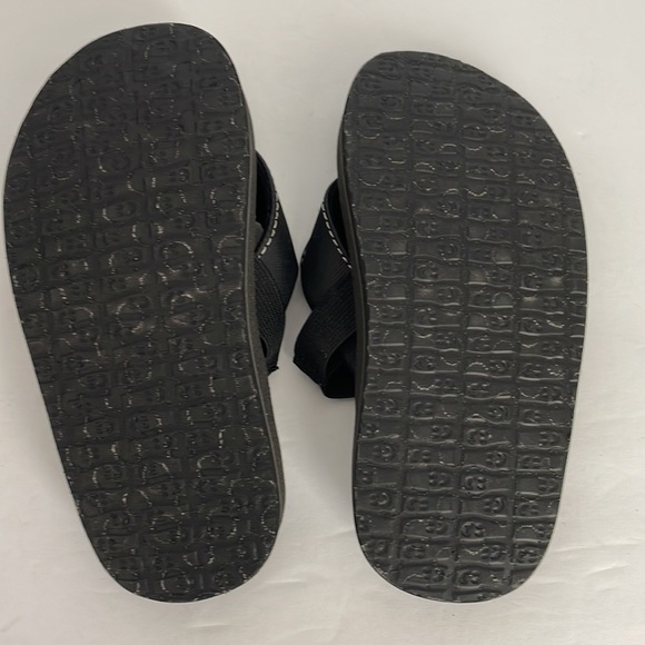 Sanuk Boys Thong Sandals Black 9-10 - Picture 5 of 6